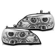 Carica l'immagine nel visualizzatore di Gallery, Xenon kit fari anteriori per BMW X5 E70 2007-2010 AFS con cromato base, sinistro e destro tuning