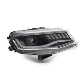 Xenon kit fari anteriori per Chevrolet Camaro 2016-2018 con nero base, sinistro e destro tuning