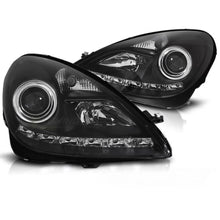 Xenon kit fari anteriori per Mercedes SLK R171 2004-2011 con nero base, sinistro e destro tuning