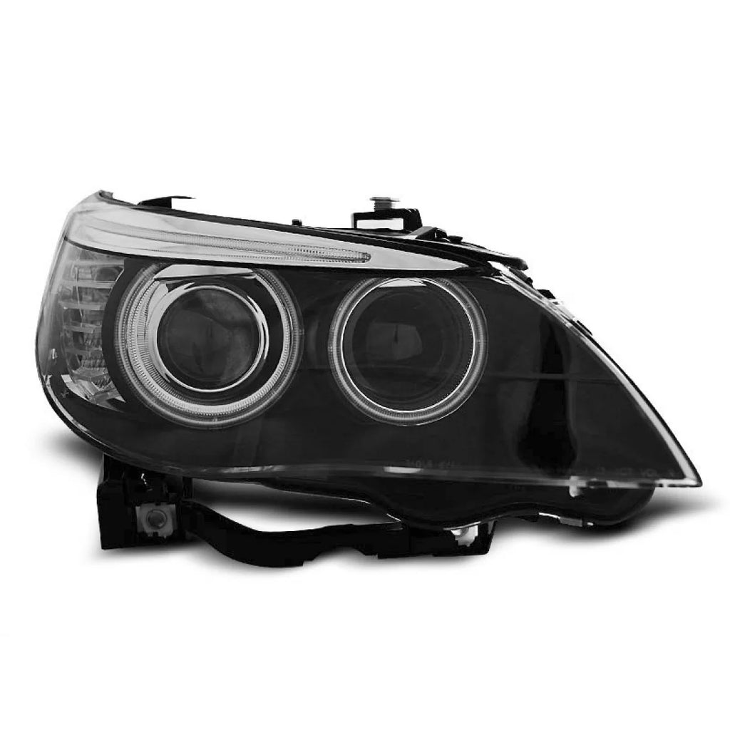 Xenon fari anteriori per BMW Serie 5 E60/E61 2005-2007 con nero base tuning