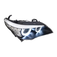 Carica l'immagine nel visualizzatore di Gallery, Xenon fari anteriori per BMW Serie 5 E60/E61 2005-2007 con nero base tuning