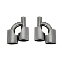 Tipo 63 Terminali di scarico per Mercedes Classe C W204 2007-2014, Classe C Coupe C204 2011-2014, Classe E W211