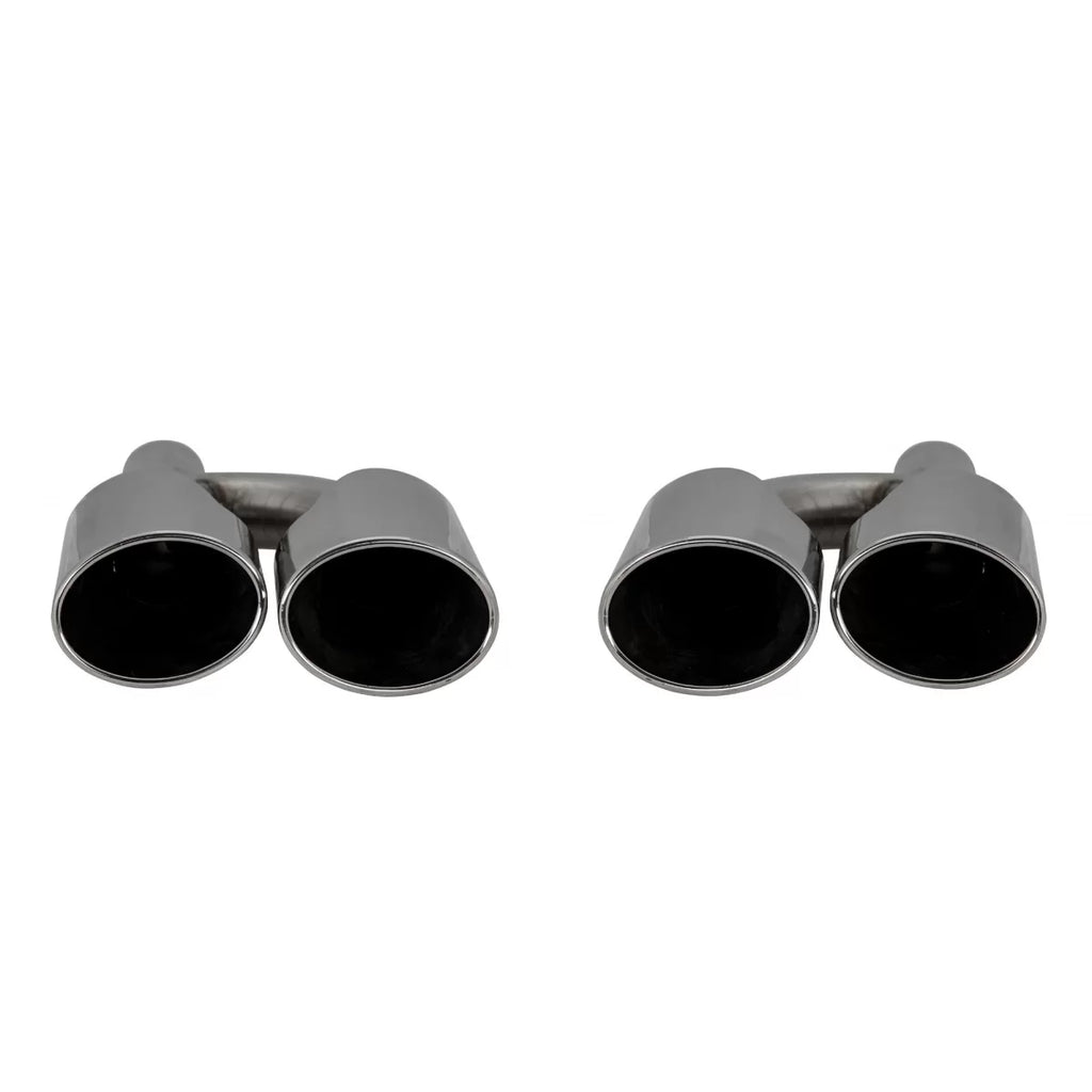 Tipo 63 Terminali di scarico per Mercedes Classe C W204 2007-2014, Classe C Coupe C204 2011-2014, Classe E W211