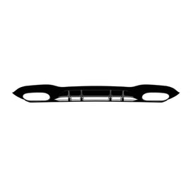 Tipo A45 diffusore con nero terminali per posteriore A design paraurti on Mercedes Classe A A177 berlina dal 2018, Nero
