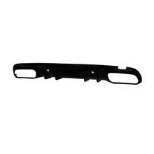 Tipo A design diffusore per posteriore A design line paraurti di Mercedes Classe C W205 2014-2020 -oo--oo-, Nero lucido