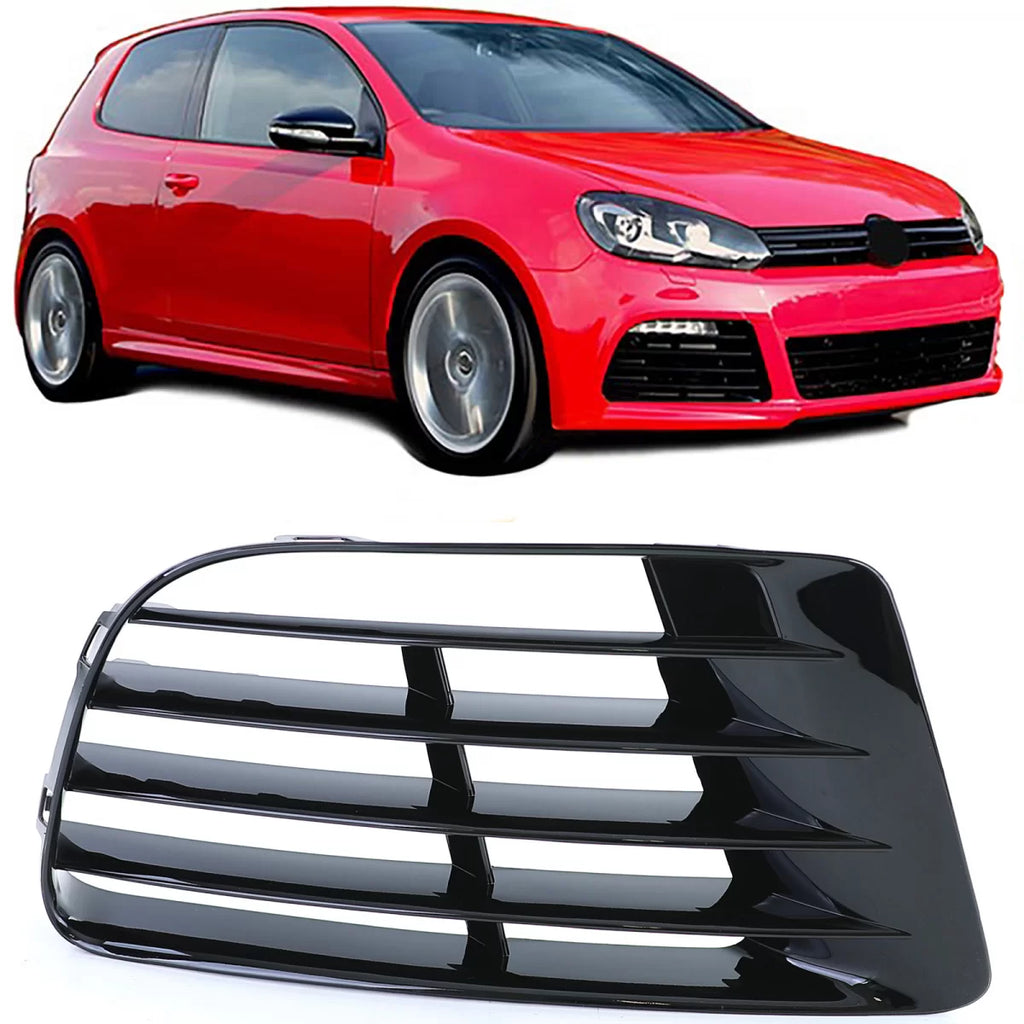 Ventilation griglia copertura nero per R20 paraurti destro per VW Golf 6 5K1 09-13