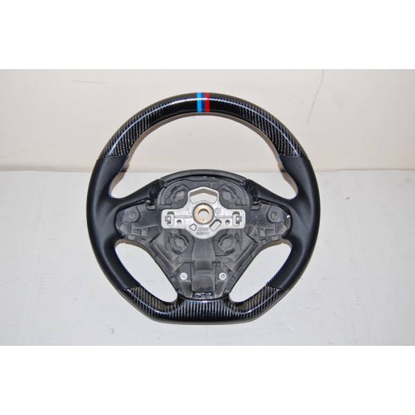 Volante in carbonio BMW Serie 3 F30 / F31 / Serie 4 F32 / F33 / F36 black