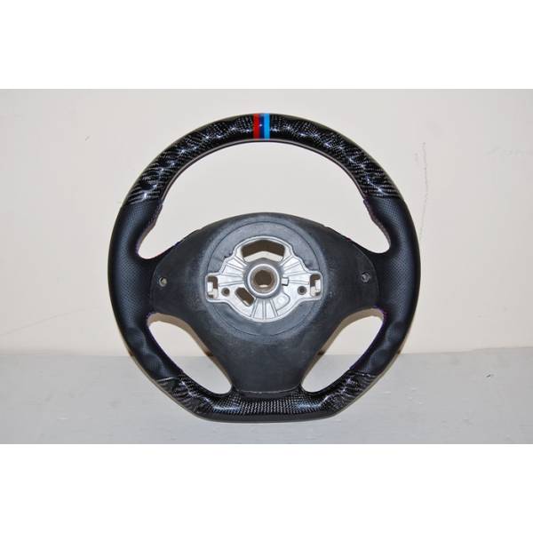 Volante in carbonio BMW Serie 3 F30 / F31 / Serie 4 F32 / F33 / F36 black