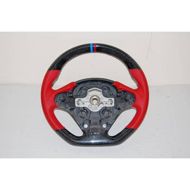 Volante in carbonio BMW Serie 3 F30 / F31 / Serie 4 F32 / F33 / F36 Red