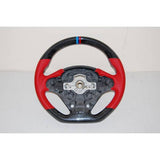 Volante in carbonio BMW Serie 3 F30 / F31 / Serie 4 F32 / F33 / F36 Red