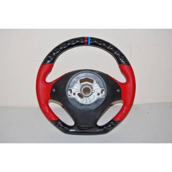 Volante in carbonio BMW Serie 3 F30 / F31 / Serie 4 F32 / F33 / F36 Red