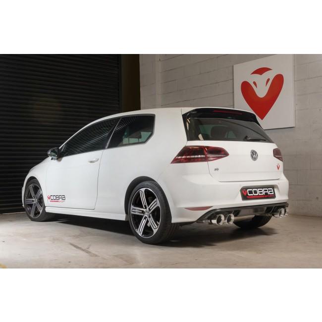Scarico Sportivo Turbo Back Cobra Sport per VW Golf R (Mk7) 2.0 TSI (5G) (12-18)