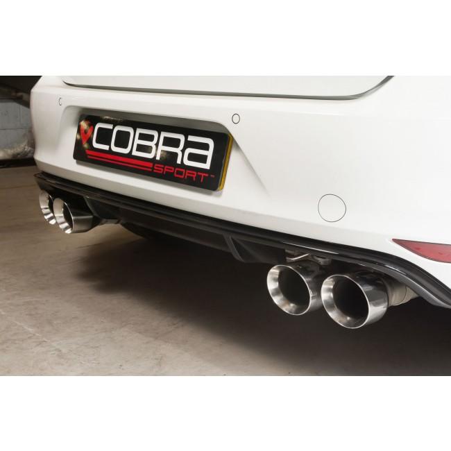 Scarico Sportivo Turbo Back Cobra Sport per VW Golf R (Mk7) 2.0 TSI (5G) (12-18)
