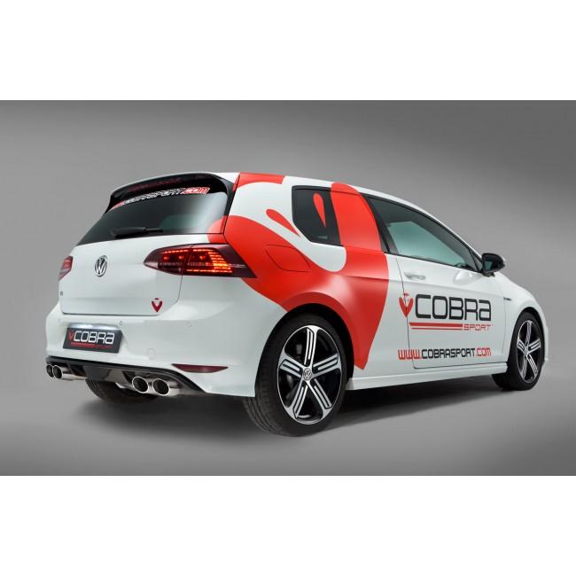Scarico Sportivo Turbo Back Cobra Sport per VW Golf R (Mk7) 2.0 TSI (5G) (12-18)
