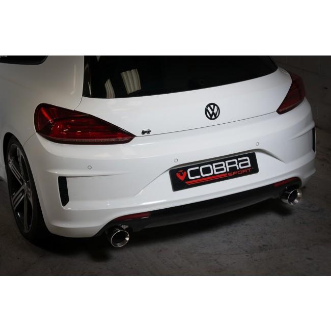 Cobra Sport Scarico sportivo Cat Back Venom Box Delete per VW Scirocco R 2.0L TSI (09-18)