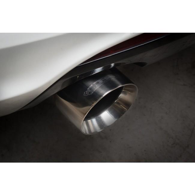 Cobra Sport Scarico sportivo Cat Back Venom Box Delete per VW Scirocco R 2.0L TSI (09-18)