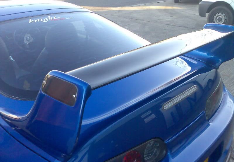 Spoiler Posteriore TRD Style SK-Import Toyota Supra Mk4 A80 Carbonio