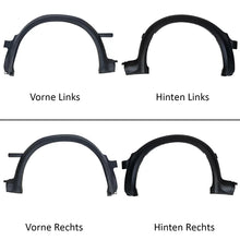 Passaruota parafango passaruota estensioni GTI stile per VW Golf 2 88-92