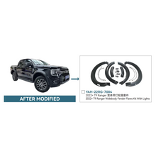 Passaruota allargamenti parafanghi per Ford Ranger T9 (T6.2) (2022-2027)