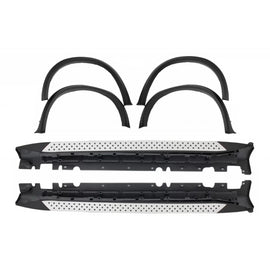 Passaruota allargamenti parafanghi con Pedane laterali per BMW X5 E70 (2007-2013) M-design