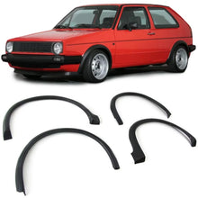 Passaruota parafango plastica Passaruota estensioni set da 4 pezzi per VW Golf 2 83-87