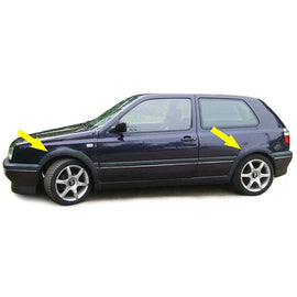 Passaruota parafango plastica Passaruota estensioni per VW Golf 3 91-97
