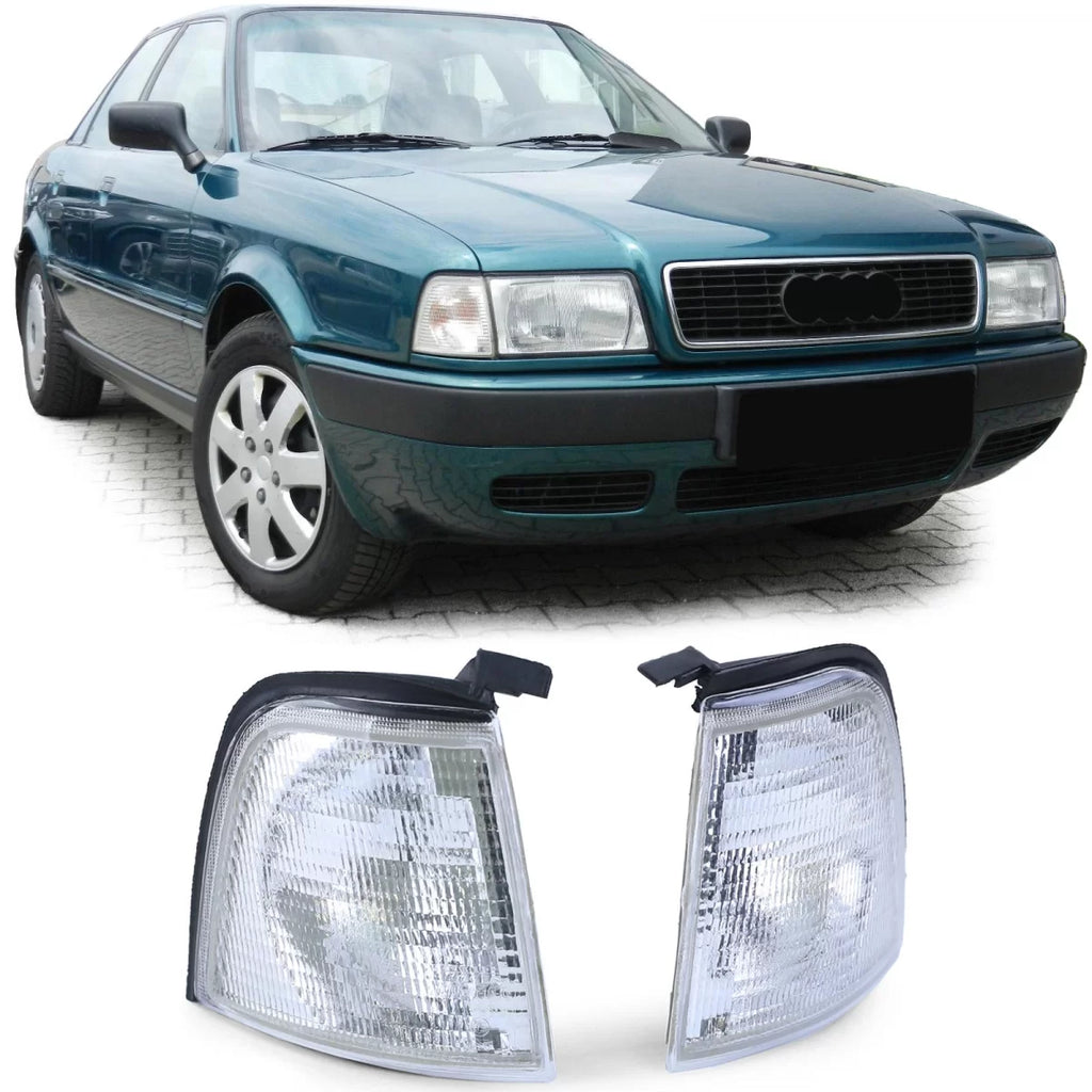 Bianco freccia coppia sinistro destro per Audi 80 B3 + B4 berlina 86-94