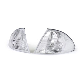 Bianco freccia coppia destro sinistro per BMW Serie 3 E46 berlina Touring 98-01