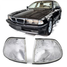 Carica l'immagine nel visualizzatore di Gallery, Bianco frecce destro + sinistro per BMW Serie 7 E38 94-98
