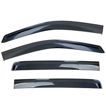 Deflettori antiturbo pioggia deflector 4-pezzo nero per Ford Ranger T6 T7 T8 2012-2022