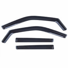 Deflettori antiturbo pioggia deflector 4-pezzo nero fumé per Skoda Fabia 2014-2021