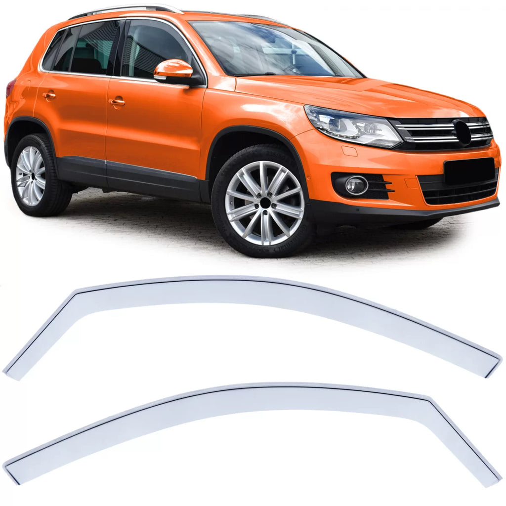 Deflettori antiturbo trasparente per VW Tiguan 5N 07-15