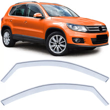 Deflettori antiturbo trasparente per VW Tiguan 5N 07-15