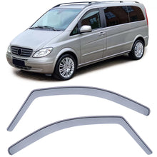 Carica l'immagine nel visualizzatore di Gallery, Deflettori antiturbo nero per Mercedes Vito Viano W639 03-13