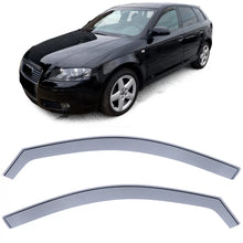 Deflettori antiturbo nero fumé per Audi A3 Sportback 04-12