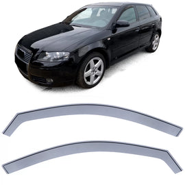 Deflettori antiturbo nero fumé per Audi A3 Sportback 04-12