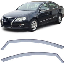 Deflettori antiturbo nero fumé per VW Passat 3C B6 B7 05-14