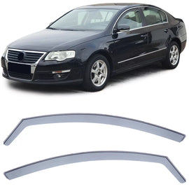 Deflettori antiturbo nero fumé per VW Passat 3C B6 B7 05-14