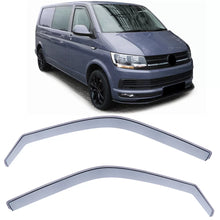 Deflettori antiturbo trasparente per VW T5 Bus Transporter 03-15