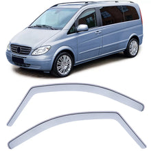 Deflettori antiturbo pioggia protezione wind shield trasparente per Mercedes Vito Viano W639 03-13