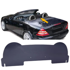 Deflettori antiturbo frangivento in vetro acrilico fumé per Mercedes SLK R170 96-04
