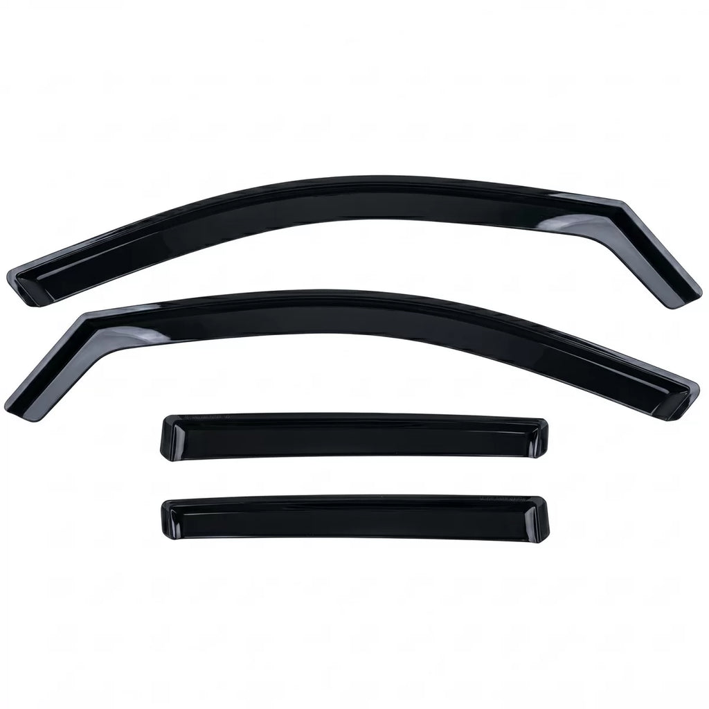 Deflettori antiturbo pioggia deflectors 4-pezzo nero per Mercedes GLC X254 SUV da 2022