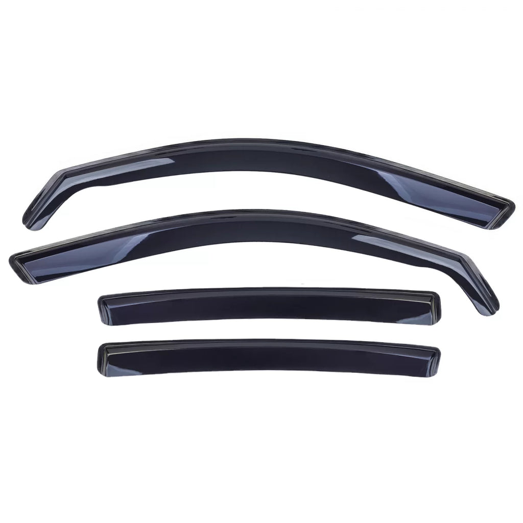 Windabweiser Regenabweiser 4-teilig Schwarz per Ford Ranger T8 2019-2022