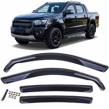 Windabweiser Regenabweiser 4-teilig Schwarz per Ford Ranger T8 2019-2022