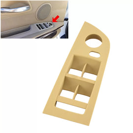 Finestrino interruttore pannello per BMW 3 E90 05-11 sinistro anteriore porta (drivers) senza specchietto foro beige