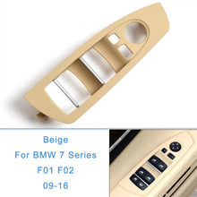 Finestrino interruttore pannello per BMW 7 F01 08-15 sinistro e destro anteriore porte beige 2 pezzi