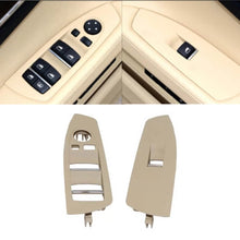 Finestrino interruttore pannello per BMW 7 F01 08-15 sinistro e destro anteriore porte beige 2 pezzi