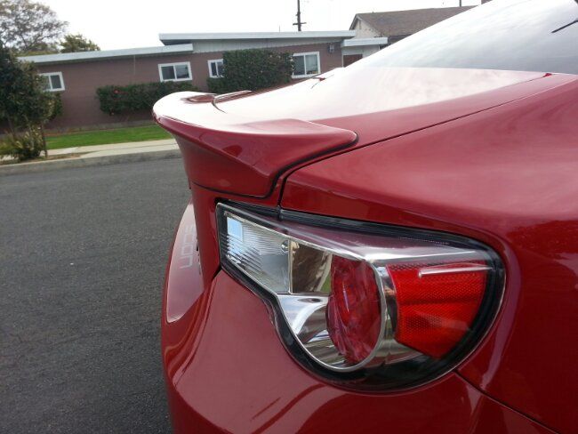 Spoiler Posteriore TRD Style SK-Import Plastica ABS Subaru BRZ Toyota GT86 - foto 4