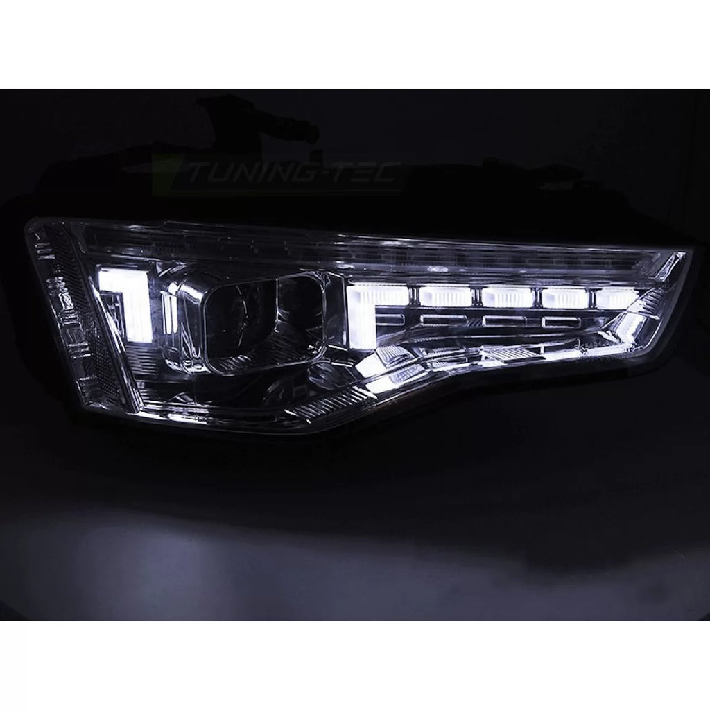 Xenon kit fari anteriori per Audi A5 2011-2016 con dinamico Indicatore di direzione, cromato base, per il modello