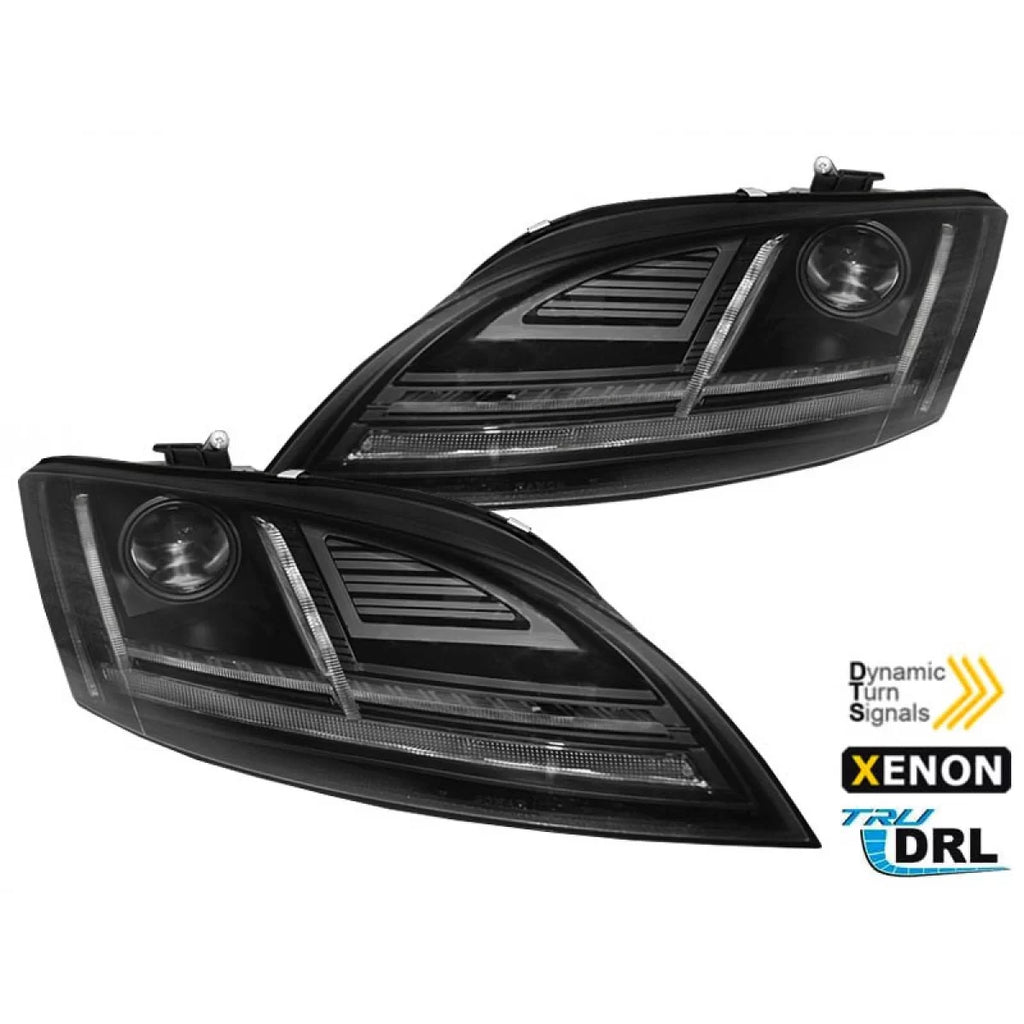 Xenon kit fari anteriori per Audi TT 8J 2010-2014 con AFS, cromato base, sinistro e destro